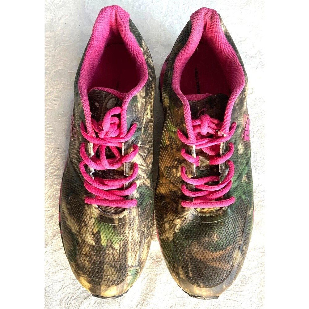 REALTREE GIRL Mamba Camo Pink Sneakers Hunting Hiking Shoes Women’s Size 11 M